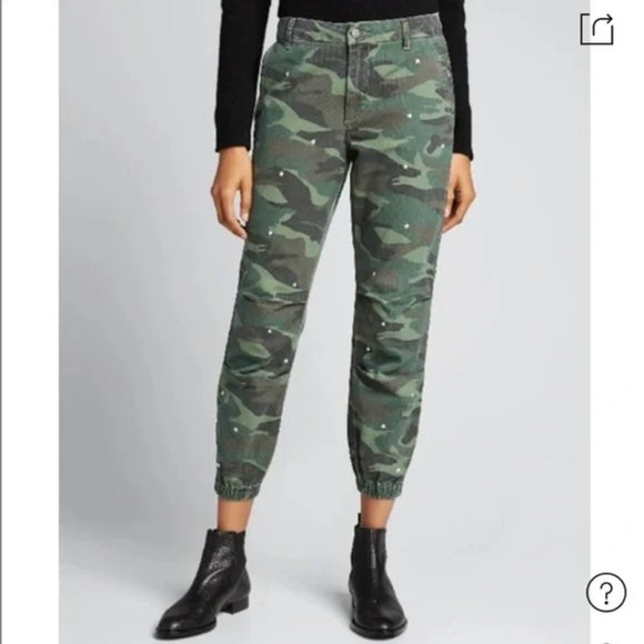 Sundry Camo Star Print Camo Joggers, 25 - Picture 3 of 12